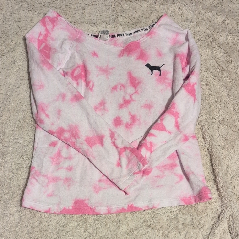 Victoria's Secret Pink Tie-Dye Sweater
